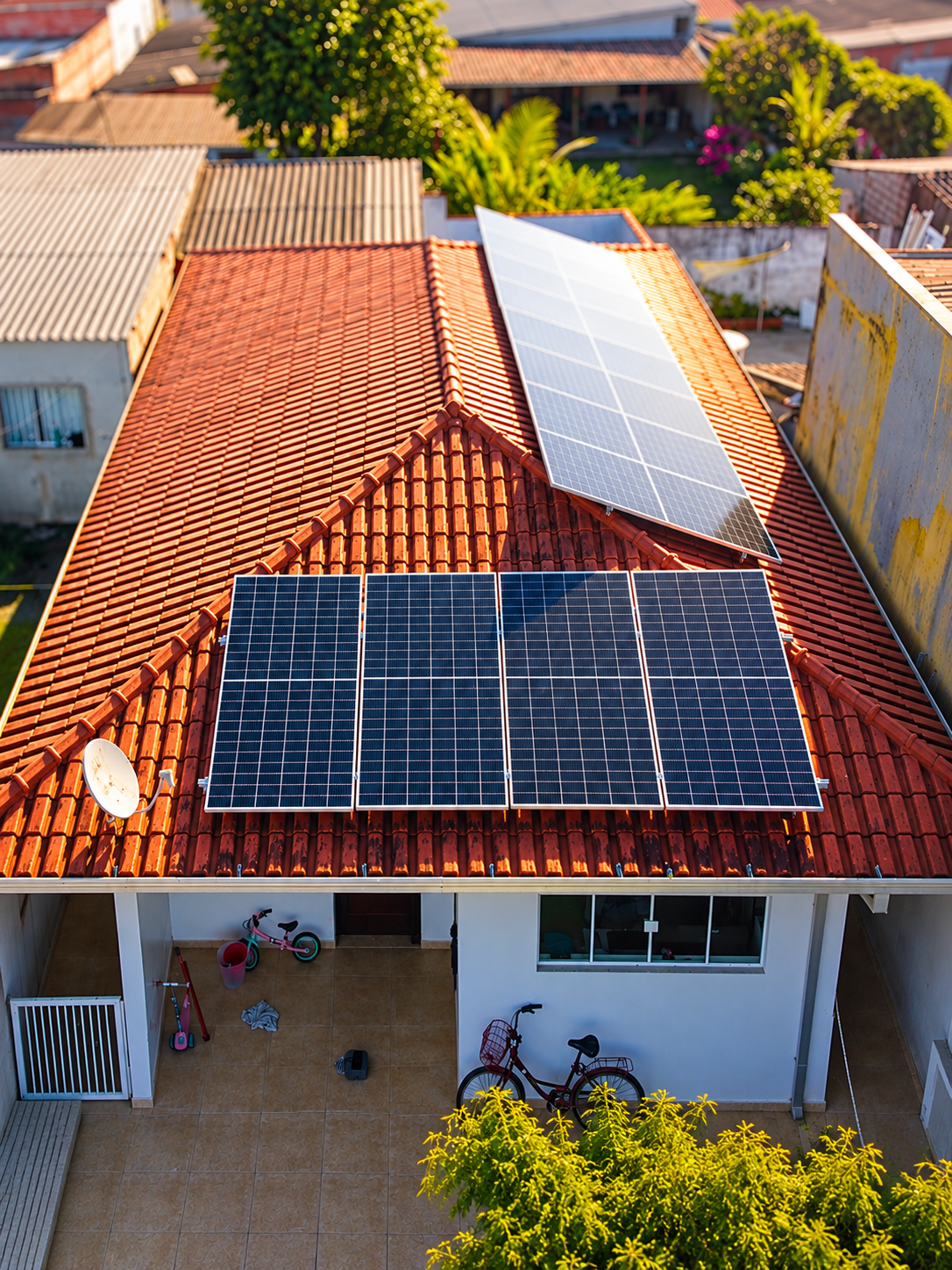 Instalação fotovoltaica Solare Varasquim em Iguape/SP