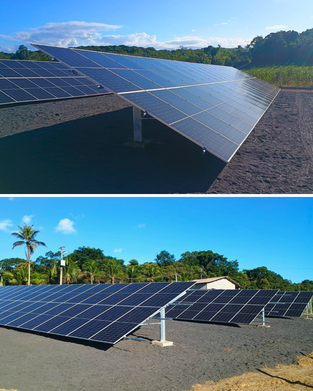 Instalação fotovoltaica Solare Varasquim em Pariquera-Açu/SP