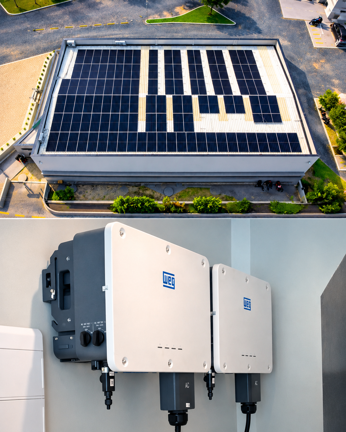 Instalação fotovoltaica Solare Varasquim em Registro/SP